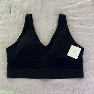 NWT Fabletics Black All Day Every Day Sports Bra XL